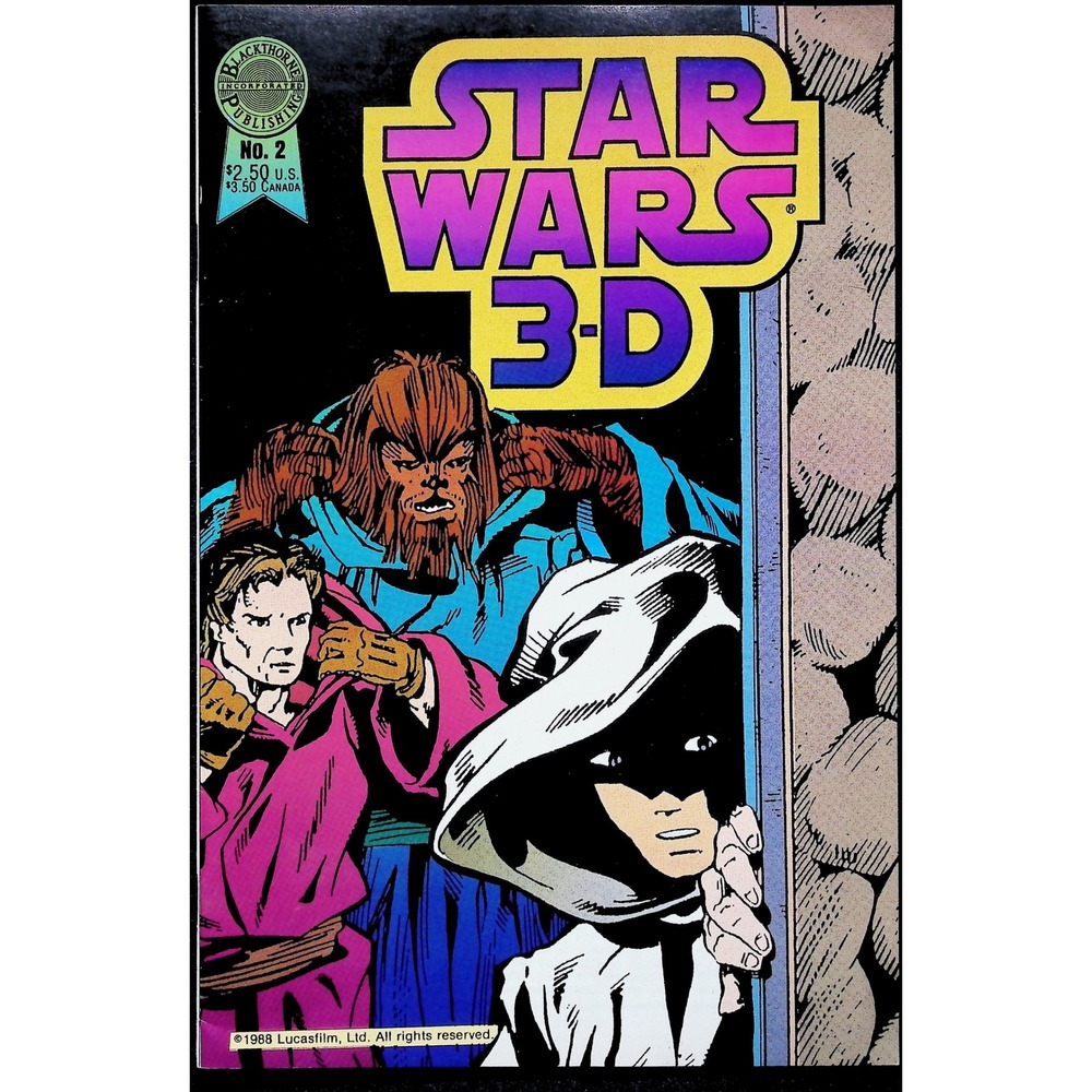 Blackthorne Publishing Comic Book Star Wars 3-D  #2 1988 StarWars Havoc On Hoth‎